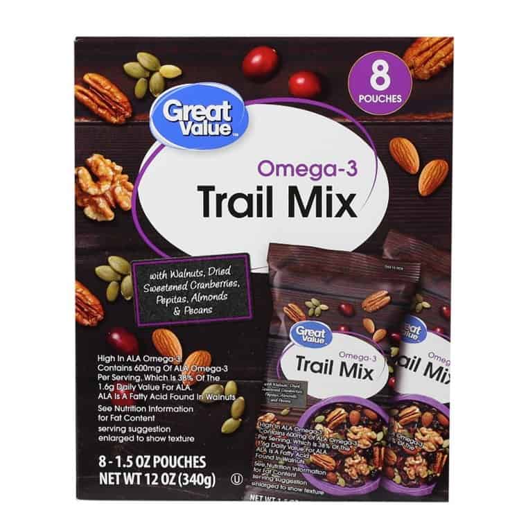 Great value Omega-3 Trail mix