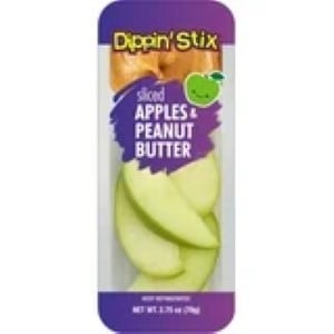 Dippin' Stix Sliced apples & peanut butter